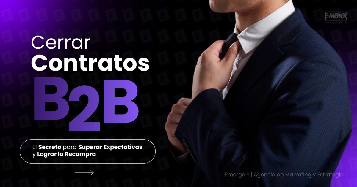 Cerrar contratos B2B
