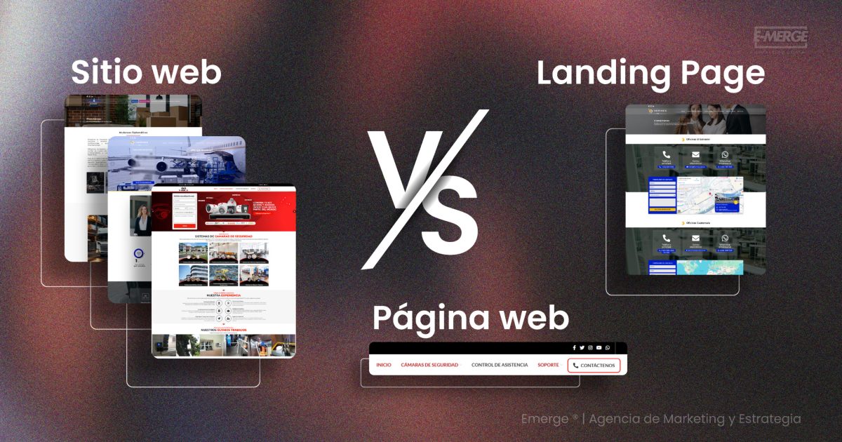Claro. A continuación, te presento el contenido con el formato de un artículo de blog, con todos los elementos de diseño y estructura optimizados para la lectura en línea y el SEO. ¿Qué es un Sitio Web y la Diferencia Clave entre Landing Page, Página Web y Sitio Web?